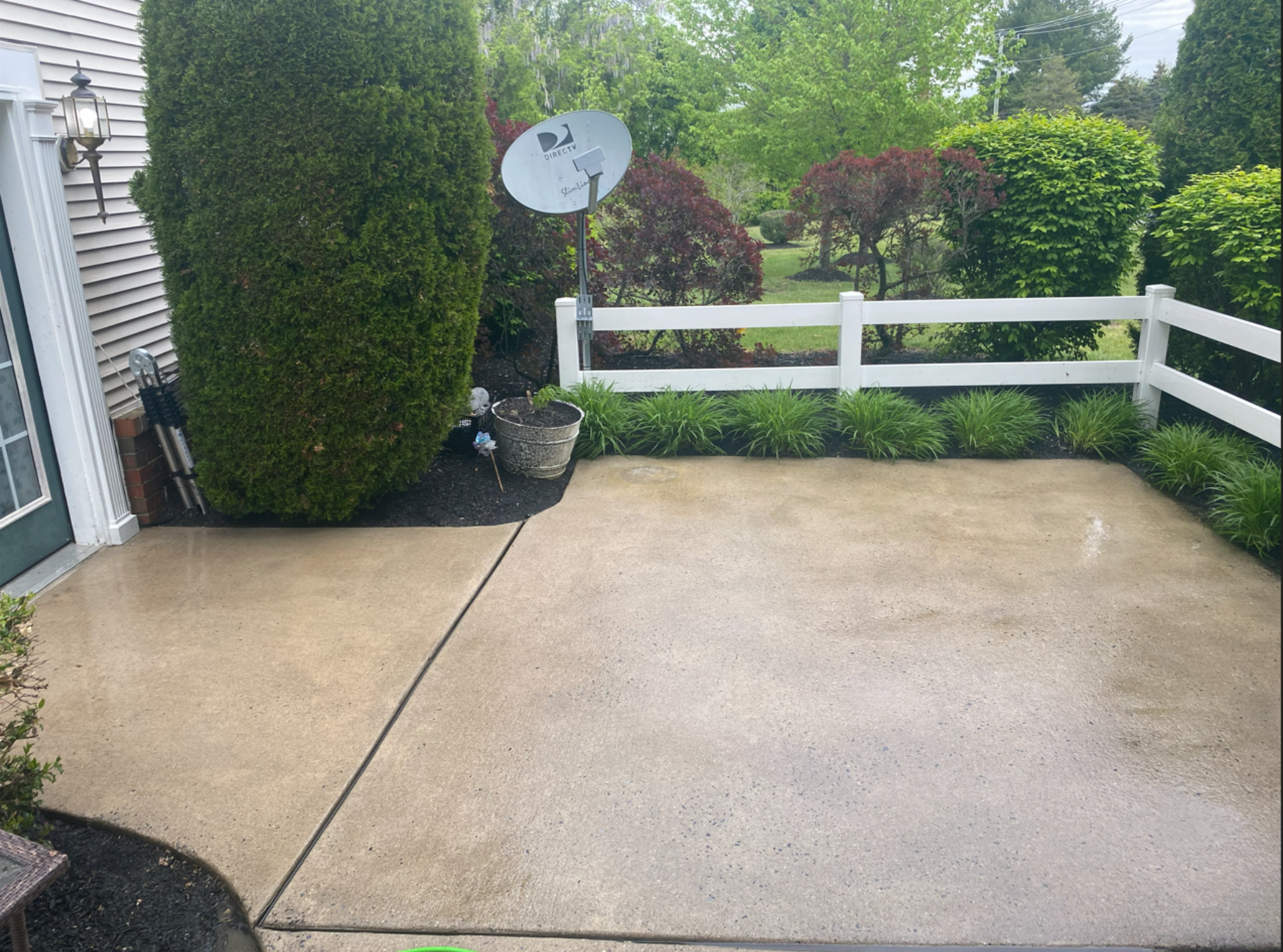 Concrete after